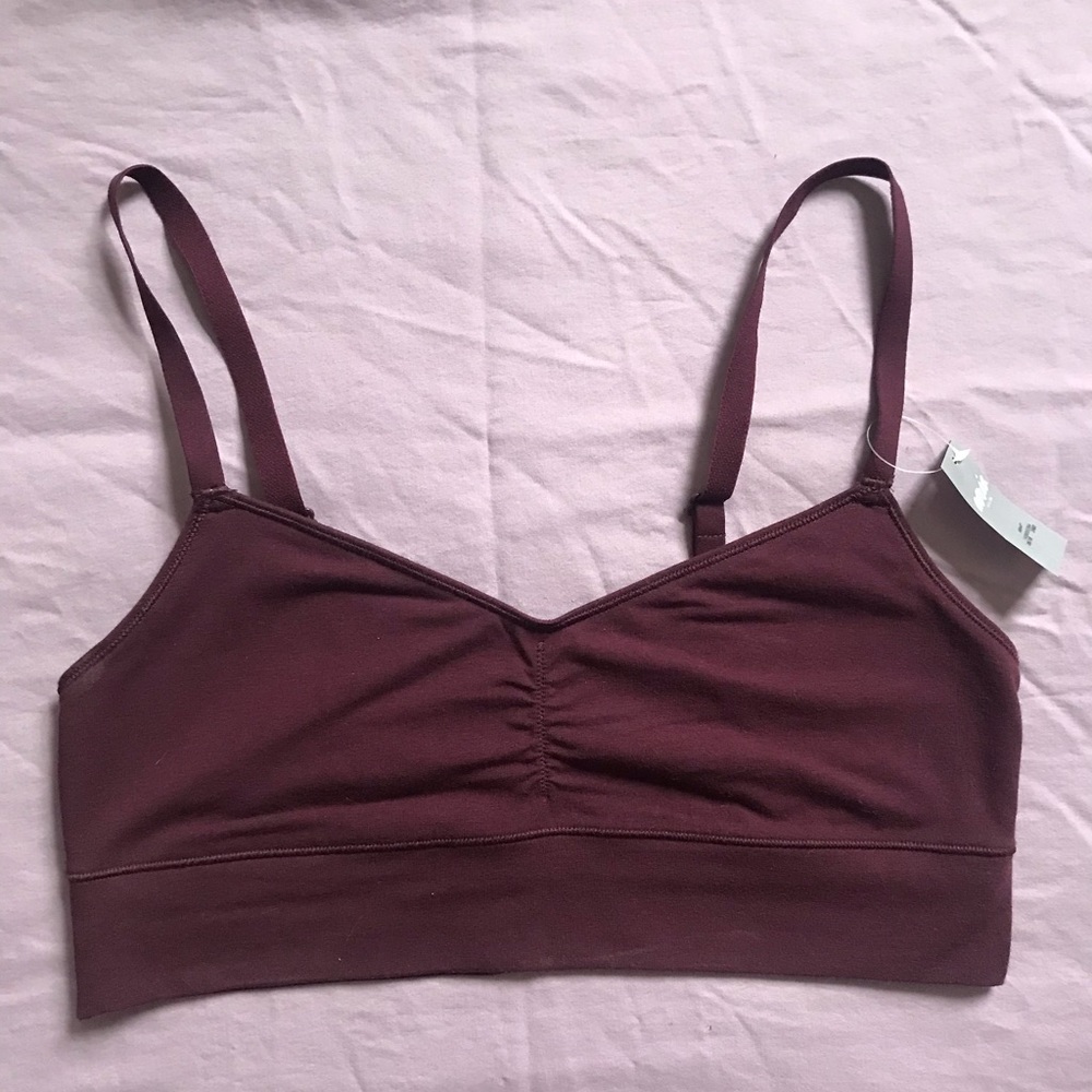 NWT AERIE chill.play.move cotton bra